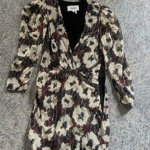ba&sh Metallic Dress Size XS